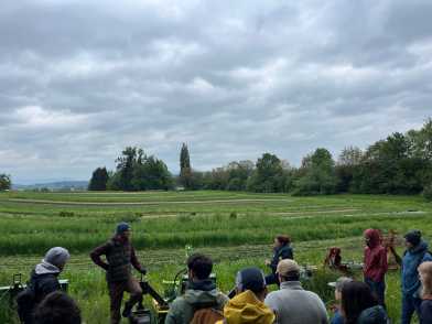 AECP visit at HofLabor farm